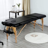 Black Adjustable Portable Massage Tattoo Table